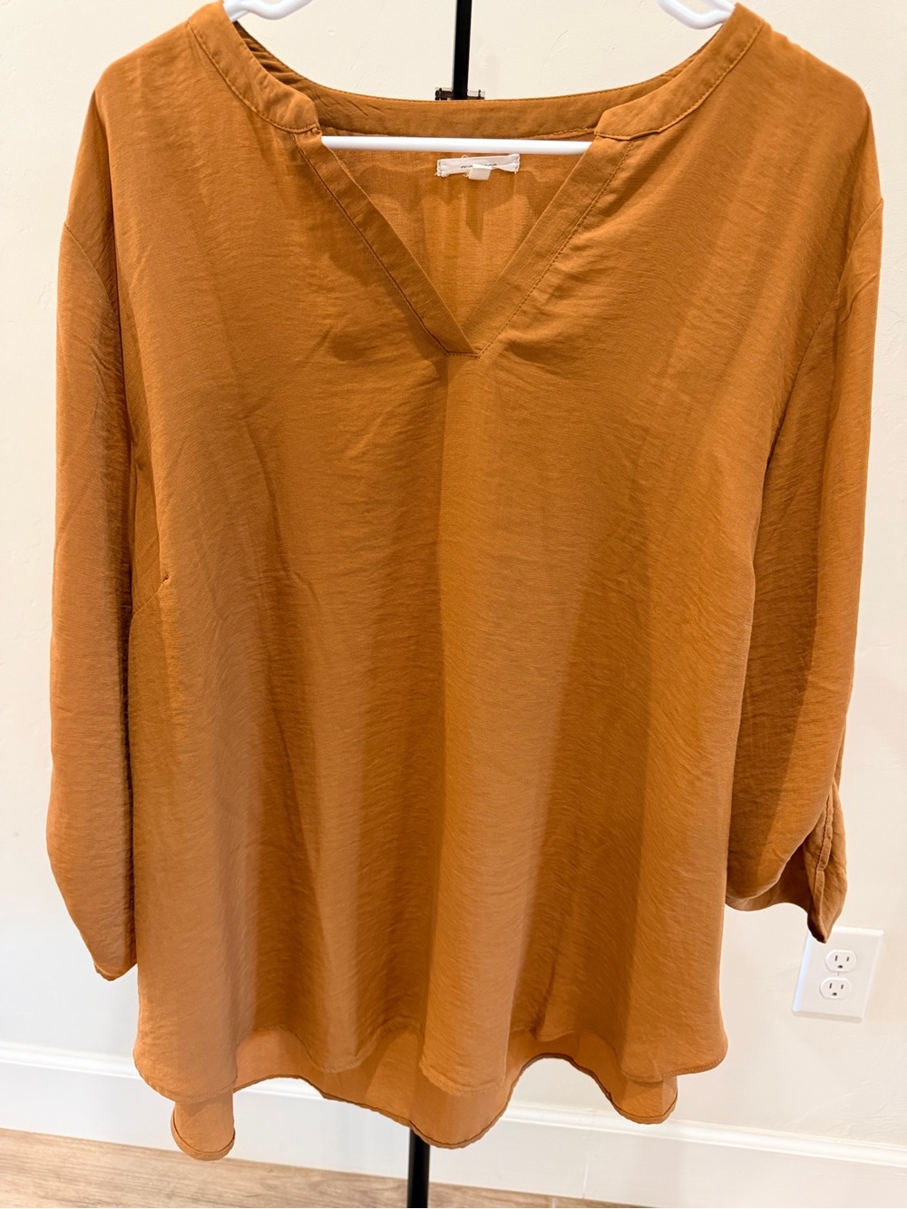 Maurices Rust / Burnt Orange Blouse | Size 2X